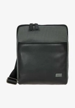 Bric's MONZA - Umhängetasche - Grey Black