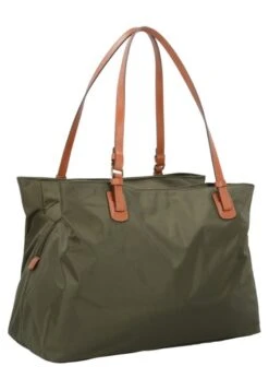 Bric's Shopping Bag - Olive Green -Bric's 0a9cc84045264bdd8f9fa610301a5a32