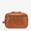 Bric's LIFE PELLE - Kosmetiktasche - Cognac -Bric's 8dd70078ff84420d9d33f7770a2486e7