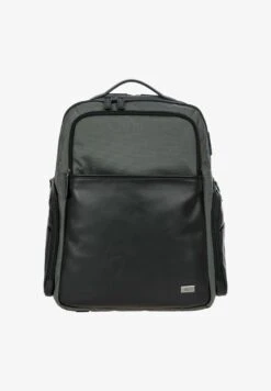 Bric's MONZA LAPTOPFACH - Tagesrucksack - Grey Black