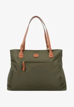 Bric's Shopping Bag - Olive Green -Bric's a7580fc928a64d3eba5b2bc00fc192f2 1